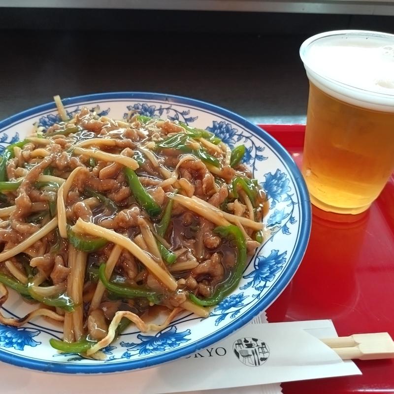 青椒肉絲あんかけ上海焼きそば(チャイナタウンデリ )