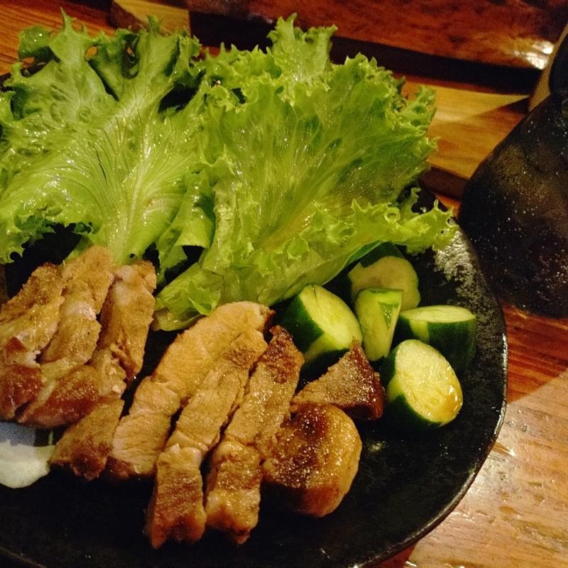 アグー豚ステーキ(まーちぬ家 )