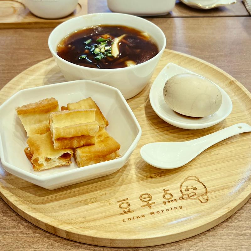 豆腐Aセット(豆早点（China Morning）)