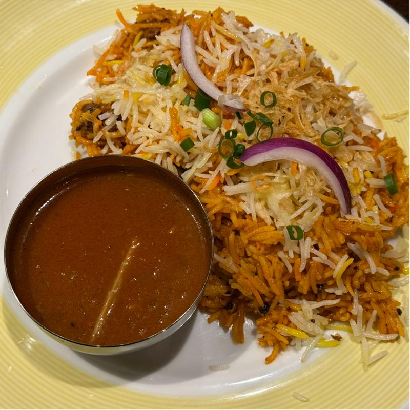 マトンビリヤニ&マトンカレー(アジアの台所)