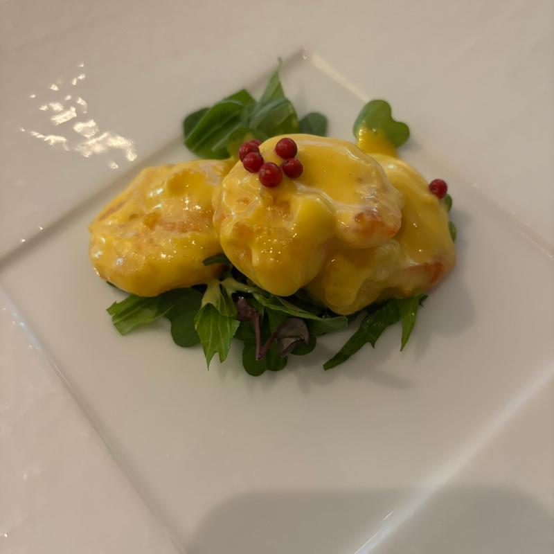 車海老のマヨネーズかけ(ストリングスホテル東京インターコンチネンタル )