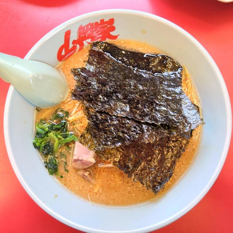 味噌ピリ辛ネギラーメン(ラーメン山岡家 留萌店)