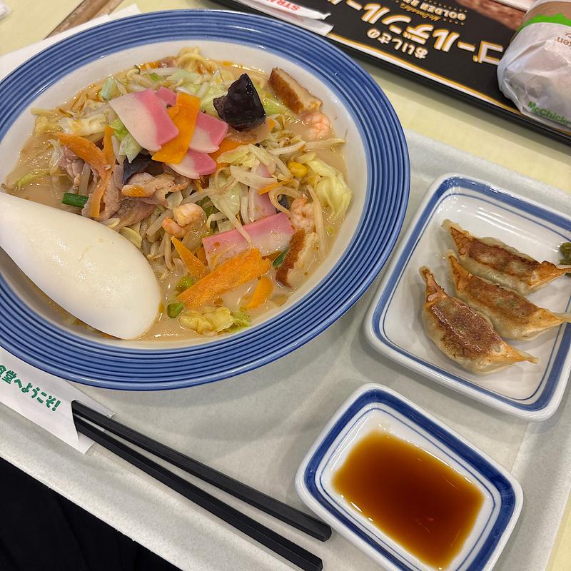 長崎ちゃんぽん ぎょうざ3個セット(長崎ちゃんぽん リンガーハット イオン焼津店 （Ringerhut）)