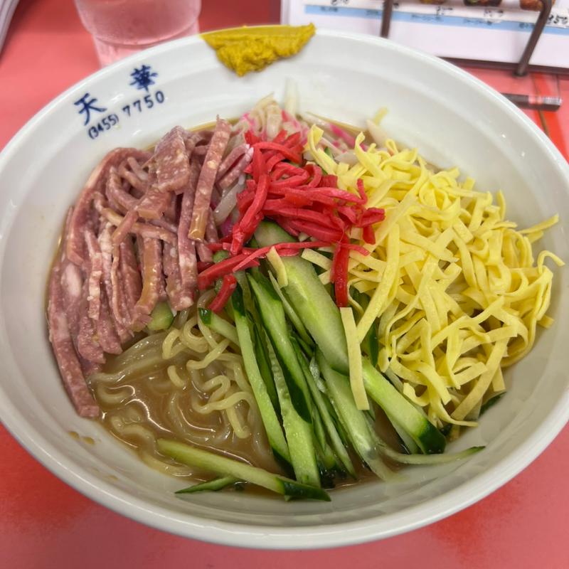 冷やし中華（ゴマ）(中華料理 天華)