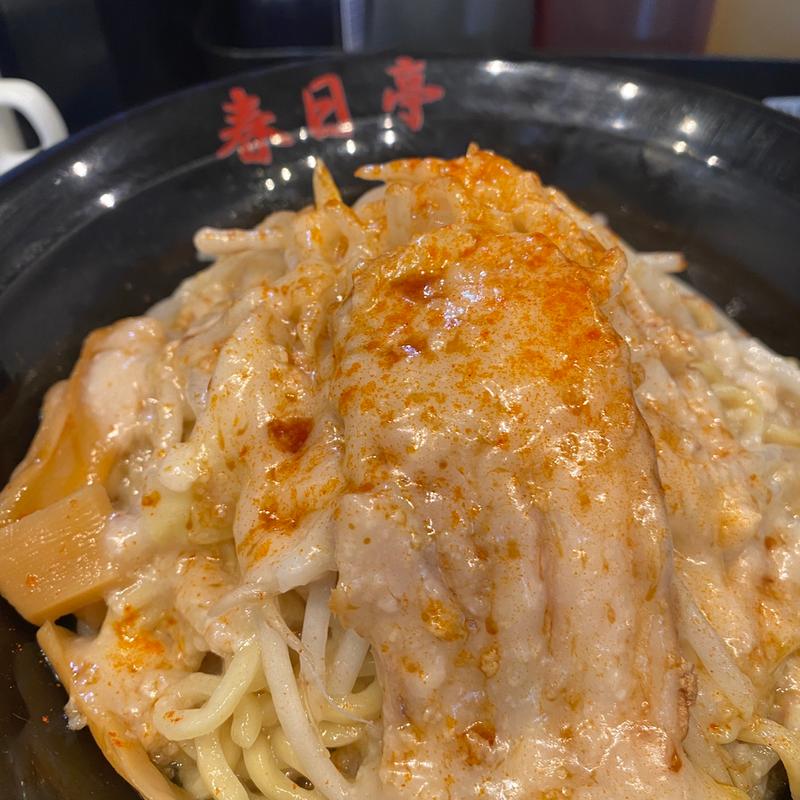 鳥豚油そば(油そば専門店　春日亭　五反田店)