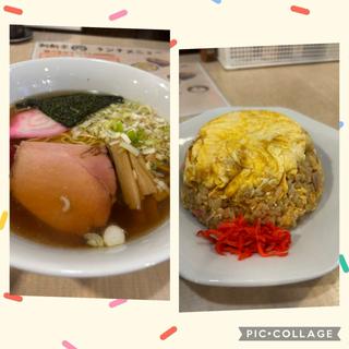 ラーメン玉子チャーハンセット