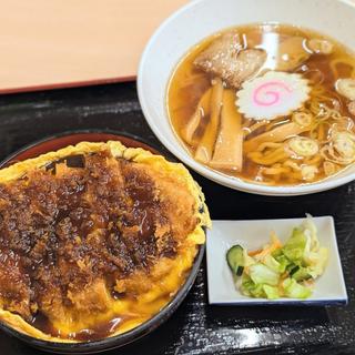 ミニラーメン ミニソースかつ丼 セット
