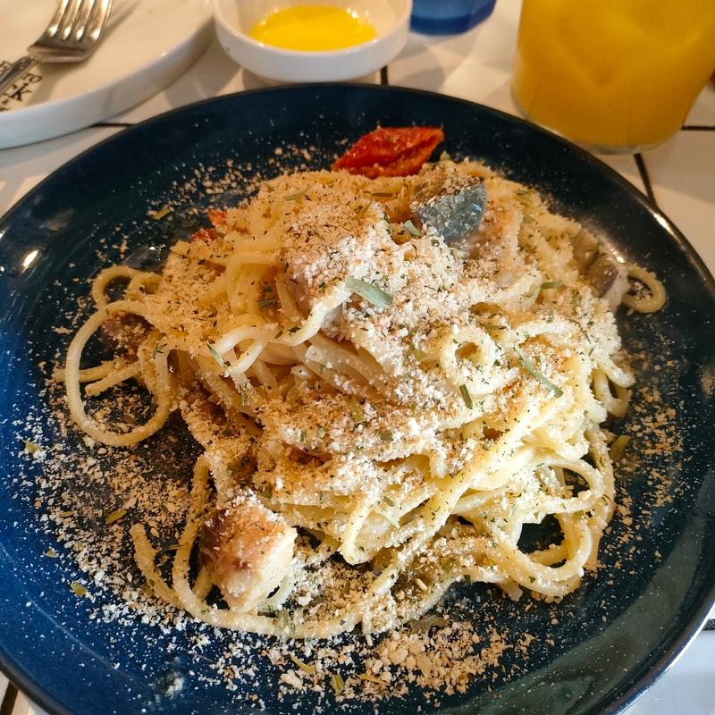 アジとドライトマトのペペロンチーノ(ビストロ チック （Bistro Chick）)