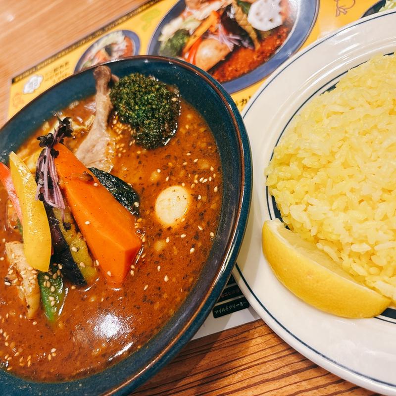 チキンベジカレー(札幌スープカレー JACK 新町店)