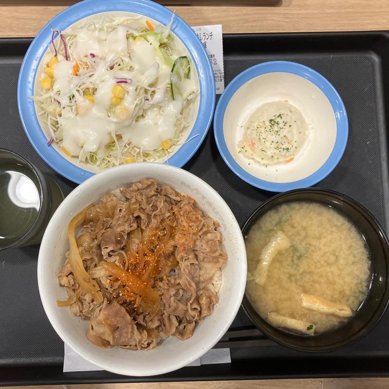 牛めしランチ 並盛(松屋 小田急永山店 )