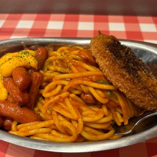 ナポリタンヤンニョムチーズソーセージ(スパゲッティーのパンチョ 西武新宿駅前店)
