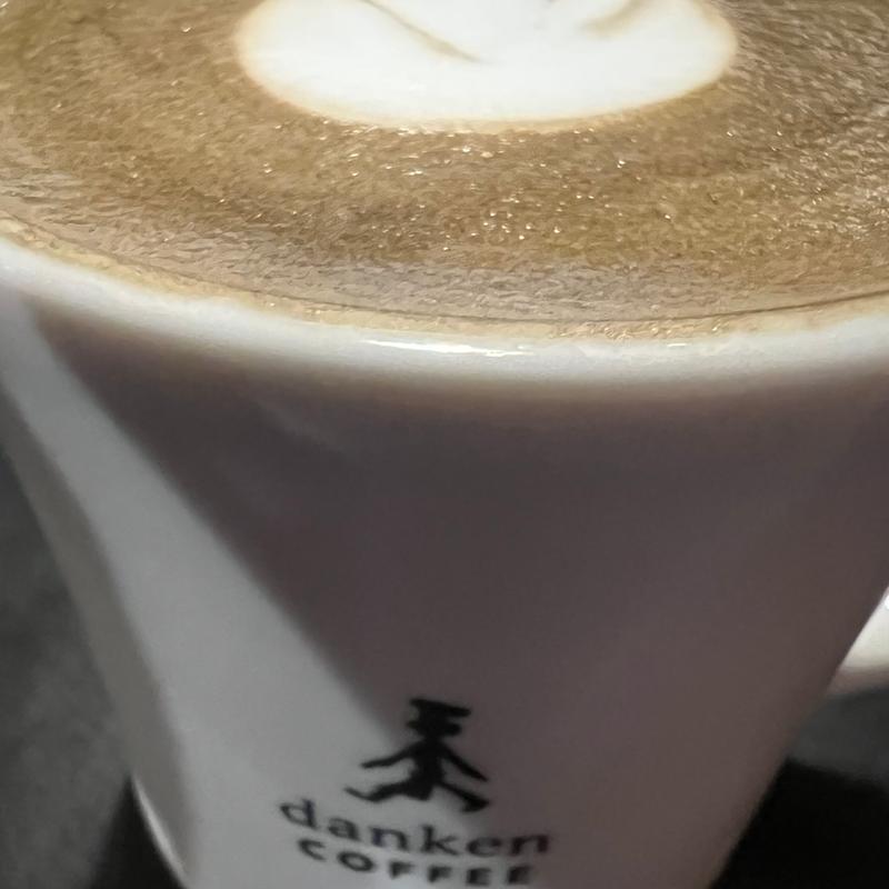 知覧ほうじ茶ラテ(danken COFFEE (ダンケンコーヒー) 天文館店)