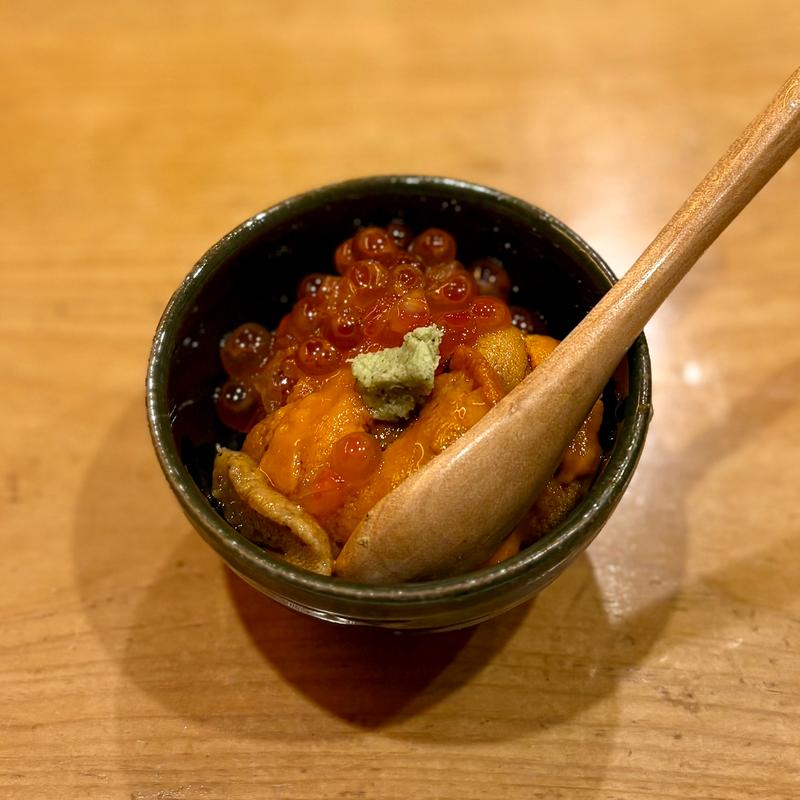 雲丹いくら(鮨 いっ誠)