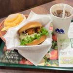 海老エビフライバーガーセット