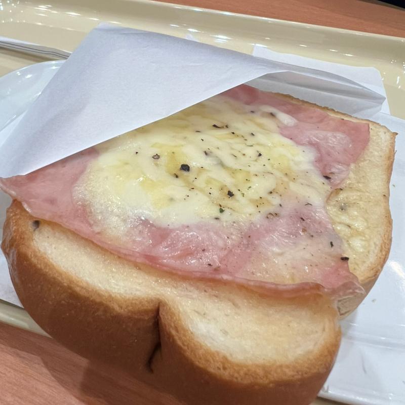 モーニングセット（クロックムッシュ）(ドトールコーヒーショップ 名鉄岐阜店)