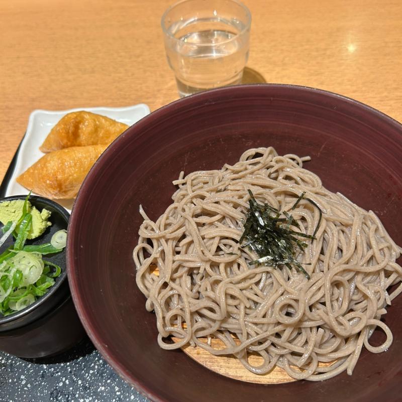 ざる蕎麦(浪花そば エキマルシェ新大阪店)