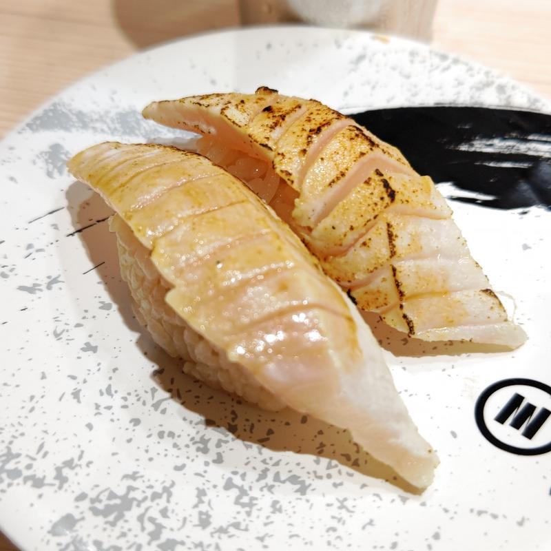 大とろびんちょう醤油炙り(回転寿司みさき イオンフードスタイル港南台店)