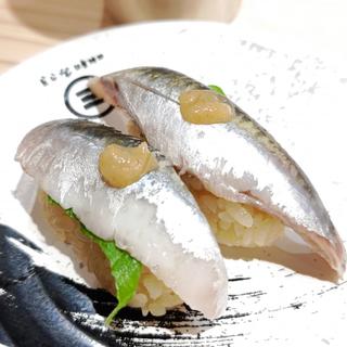 梅しそいわし(回転寿司みさき イオンフードスタイル港南台店)