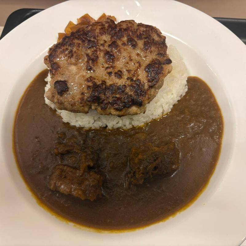ハンバーグ創業ビーフカレー(松屋 赤坂店 )