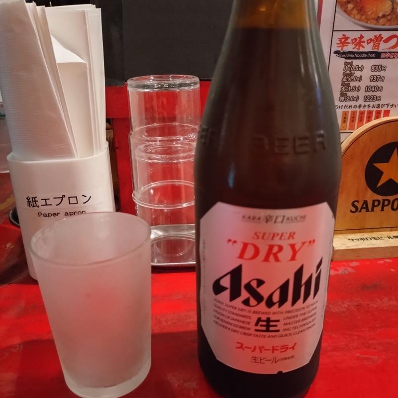 瓶ビール(廣島つけ麺本舗 ばくだん屋 本店 )
