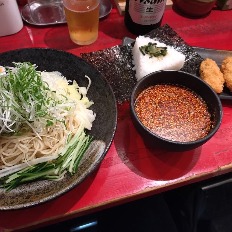 広島セット(廣島つけ麺本舗 ばくだん屋 本店 )