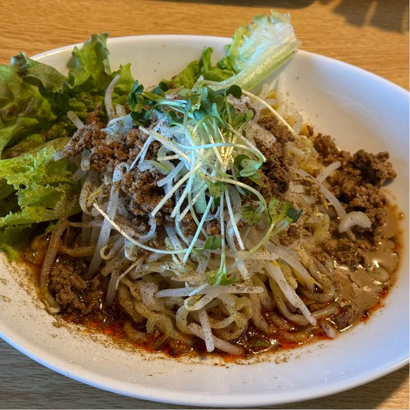 汁無し担々麺(こまつ中華蕎麦)