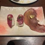 肉寿司3種盛り合わせ
