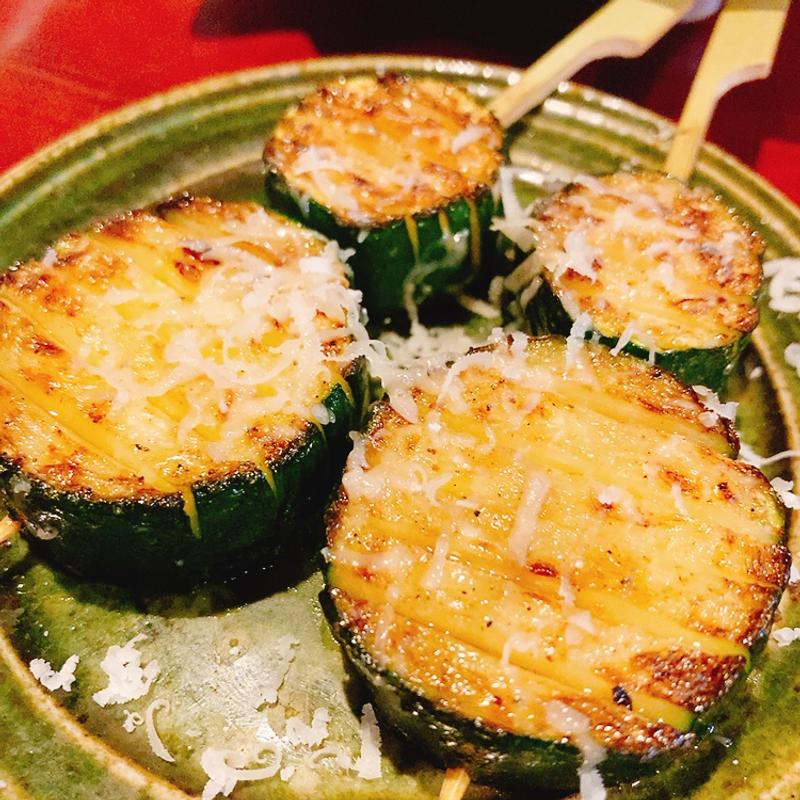 ズッキーニチーズかけ(啐啄いな村 白島店)