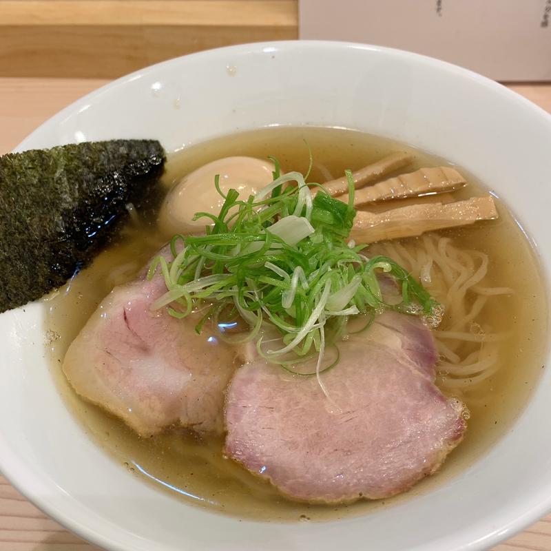 味玉塩ラーメン(ラーメンLab ろじっく)