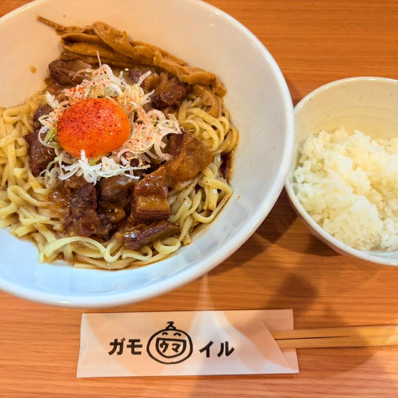 どて焼きまぜそば(ガモウスマイル)