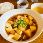 海老と豆腐のオイスター煮込み