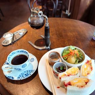 モーニング 深煎り5 サンドイッチセット(グリーンアイランド)