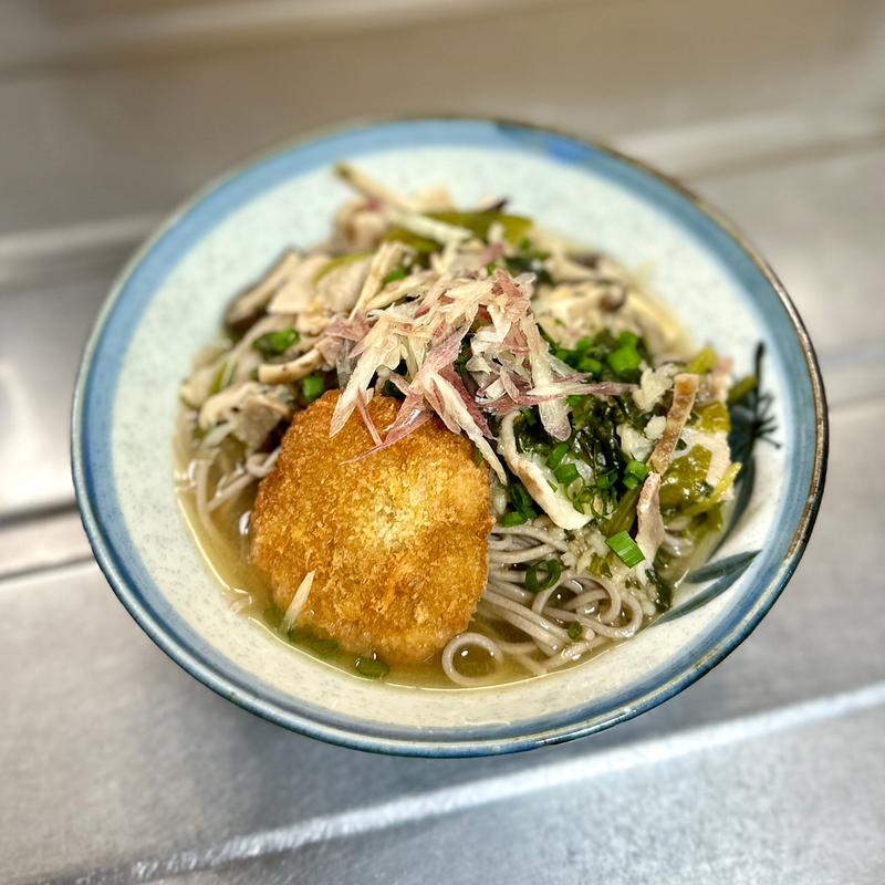 コロッケそば(ベルクス 東墨田店)