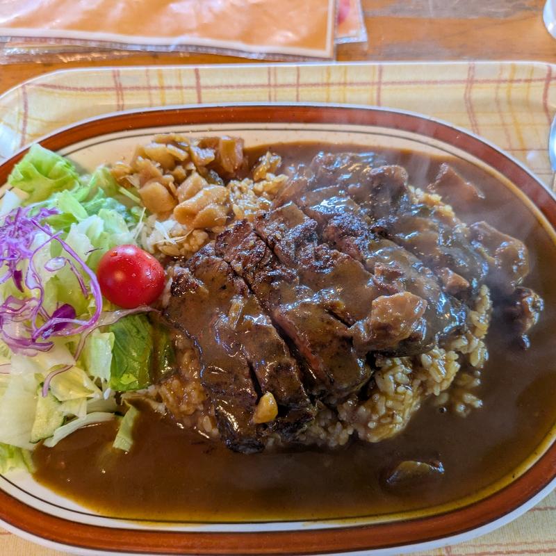 国産牛ステーキカレー(アルバ （ALBA）)