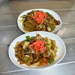 レバ焼きそば