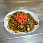 レバ焼きそば