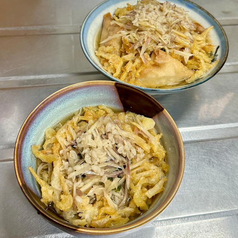 釜揚げ白海老天そば(イトーヨーカドー 曳舟店)