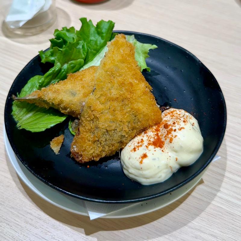 いわしフライ(すし銚子丸 亀戸店)
