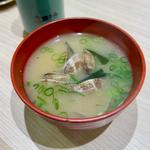 あさり味噌汁(すし銚子丸 亀戸店)