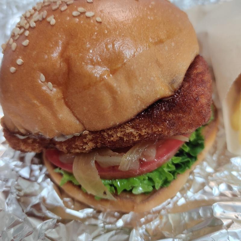 フィッシュバーガー(中目黒 Burger Factory)