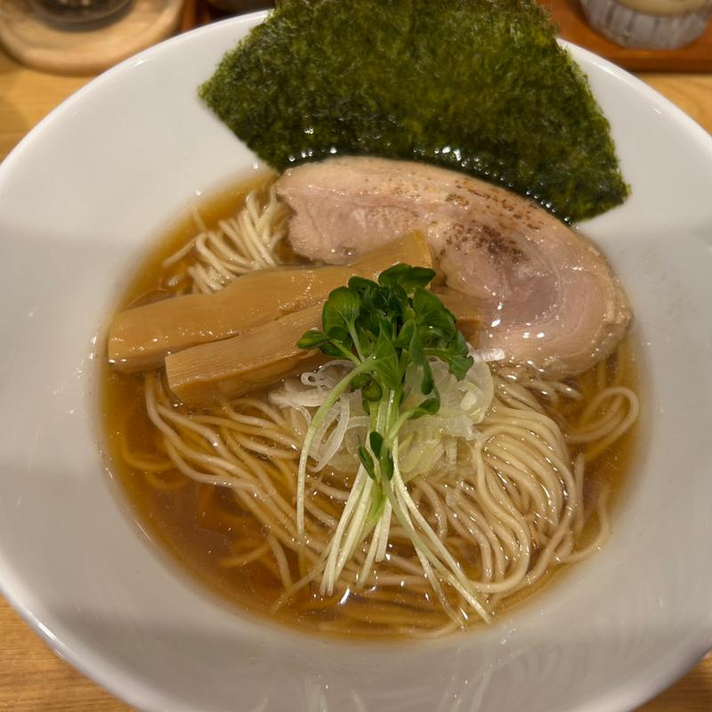 煮干しそば(麺屋琥珀)