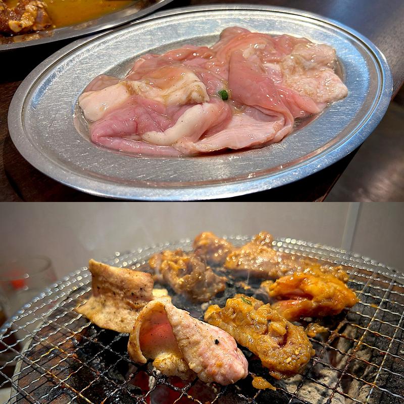 塩ホルモン(炭火とんちゃん 八太郎)