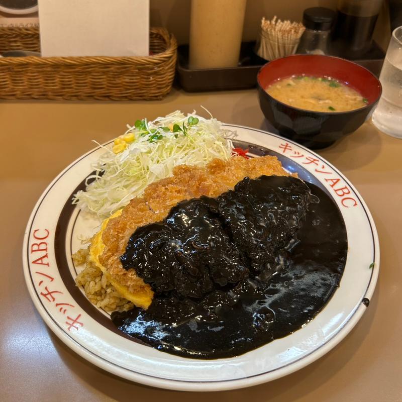 オムチキンカツカレー(キッチンABC 南大塚店 （キッチンエービーシー）)
