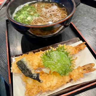 天ぷら蕎麦(うどん処 雲母)