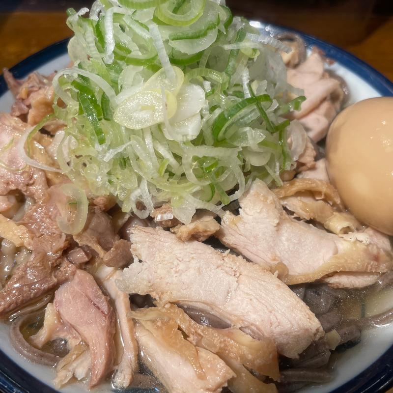 あいもり（肉肉増し）(肉そば てノ字 【大盛無料の店】)