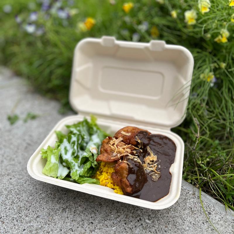 モチコチキンカレー(HawaiianRestaurant ALOHABABY(ハワイアンレストラン・アロハベイビー）)