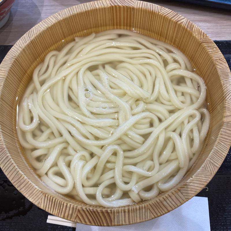 釜揚げうどん(丸亀製麺 アリオ上田店 )