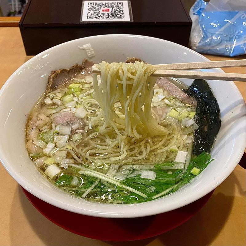 塩ラーメン 細麺(こてつ家)