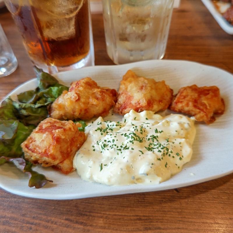 鶏天タルタル(大船一丁目やきとん)