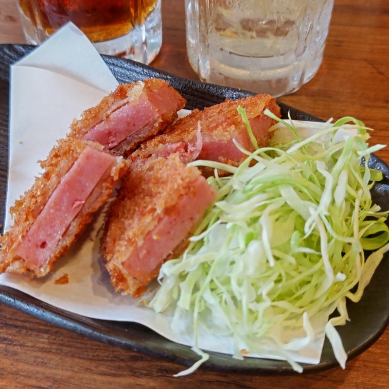 ハムカツ(大船一丁目やきとん)